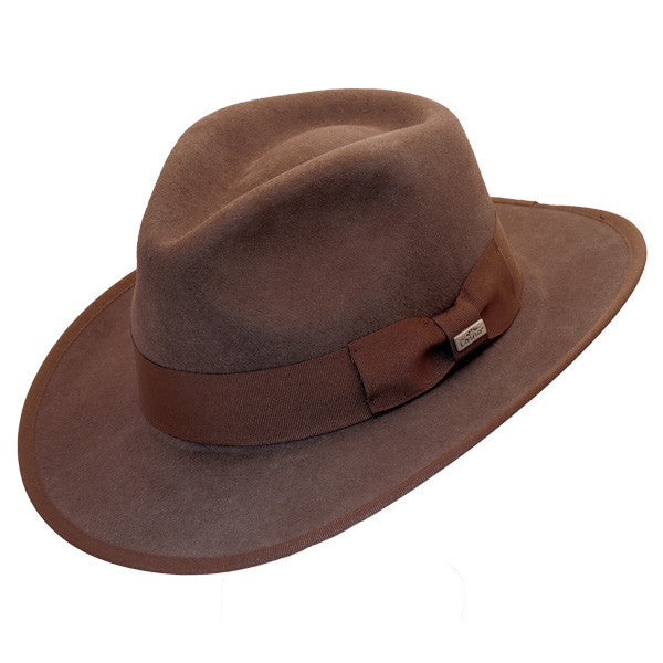 Conner - Indy Fedora in Brown