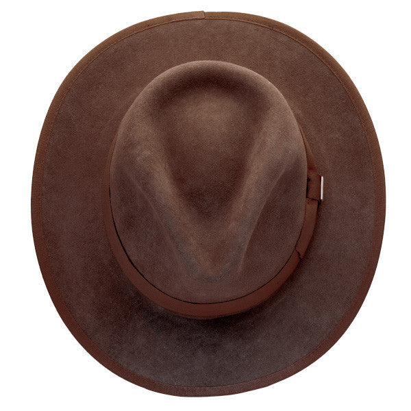 Conner - Indy Fedora in Brown - Top