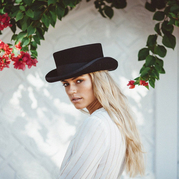 Conner Low Rise Wool Top Hat - Stock Women