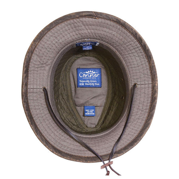 Conner - Oak tree Island Hat - Bottom View