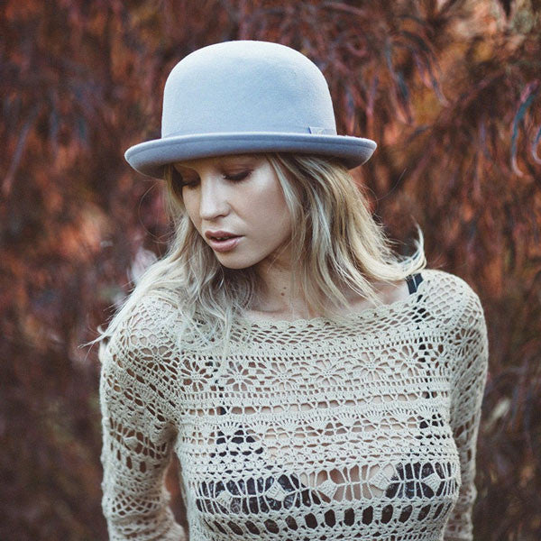 Conner - St. George Wool Bowler Hat - Stock Photo
