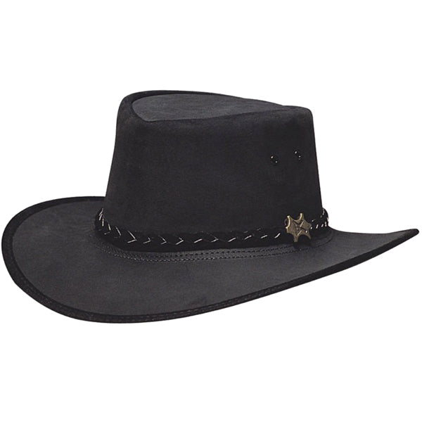 Conner - Stockman Suede Australian Leather Hat