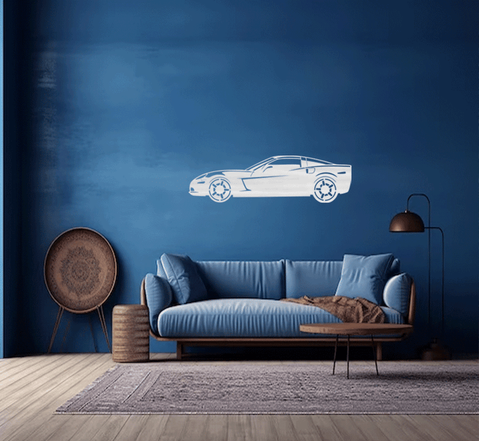 Corvette - Metal Wall Art