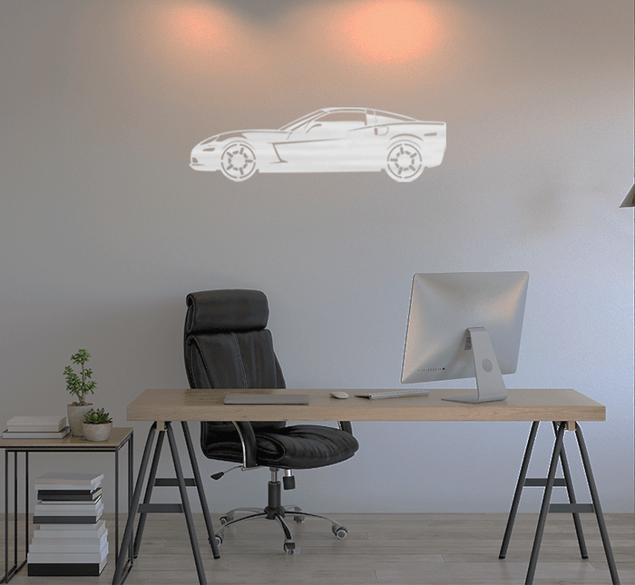 Corvette - Metal Wall Art