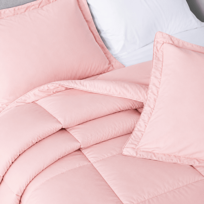 Cotton Candy Pink Oversized Comforter Set