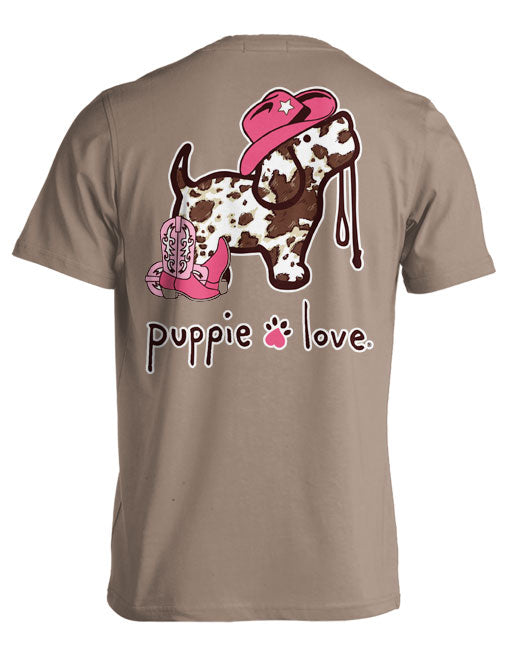 COW PRINT PUP PUPPIE LOVE