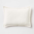 Cozysoft Organic Flannel Arctic Ivory Standard Pillow Sham