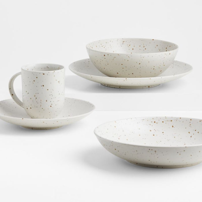 Craft 8" Speckled White Cereal Bowl