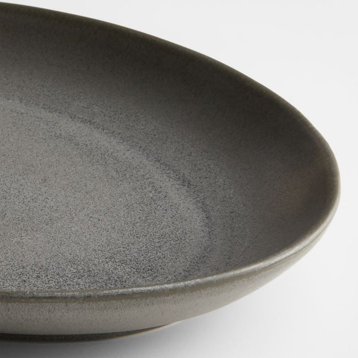 Craft Charcoal Medium Oval Platter