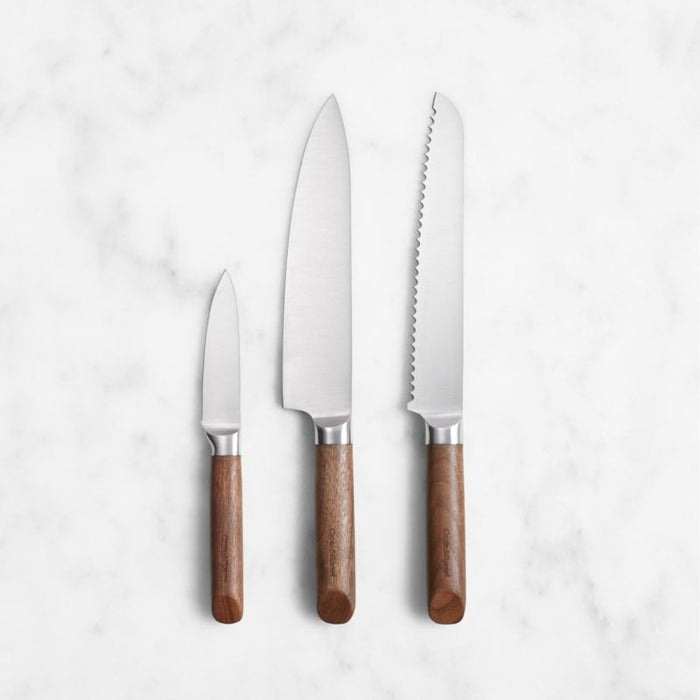 Crate & Barrel 3-Piece Knife Set