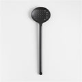 Crate & Barrel Black Nylon Slotted Spoon