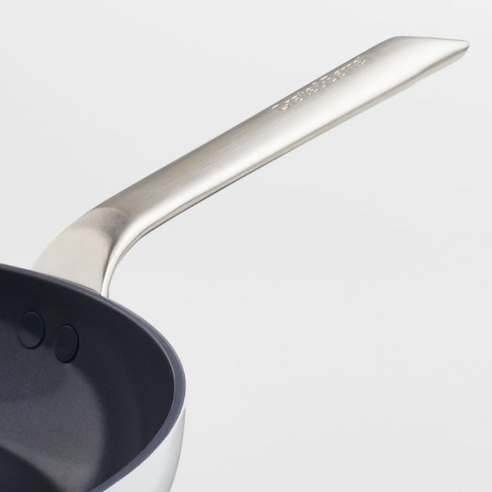 Crate & Barrel EvenCook Ceramic Grey Ceramic Nonstick 12" Fry Pan with Lid