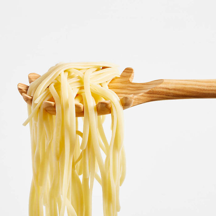 Crate & Barrel Olivewood Pasta Spoon