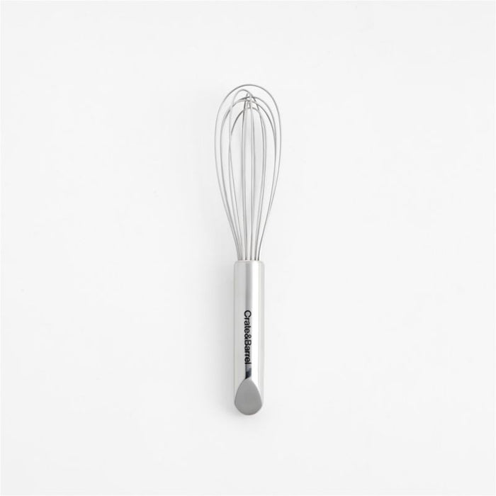 Crate & Barrel Stainless Steel 12" Whisk