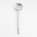 Crate & Barrel Stainless Steel Slotted Spoon