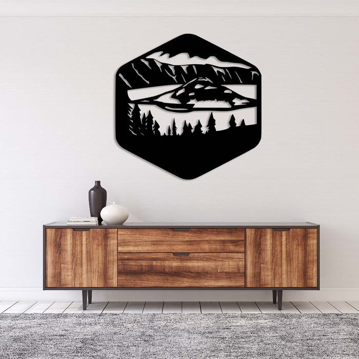Crater Lake - Metal Wall Art - MetalPlex