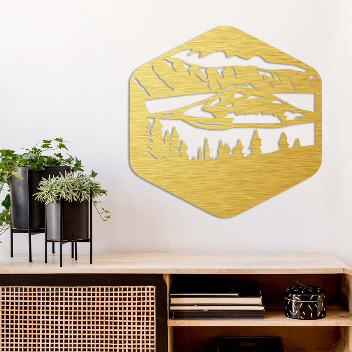 Crater Lake - Metal Wall Art - MetalPlex