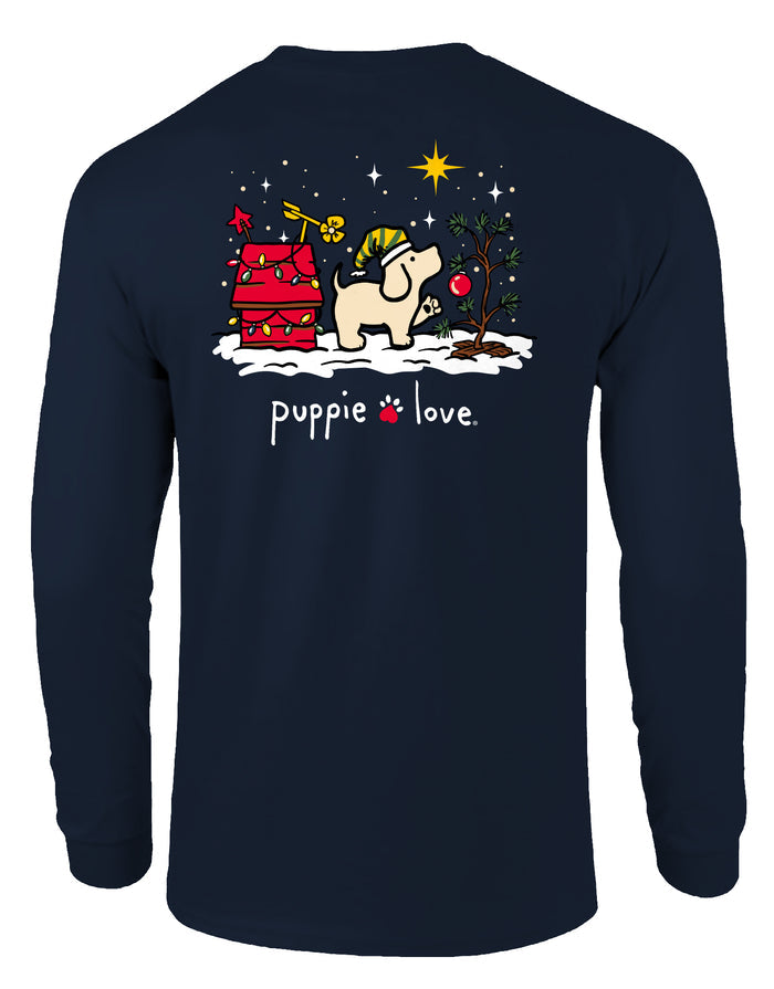 CRUMMY CHRISTMAS TREE PUP, ADULT LS PUPPIE LOVE