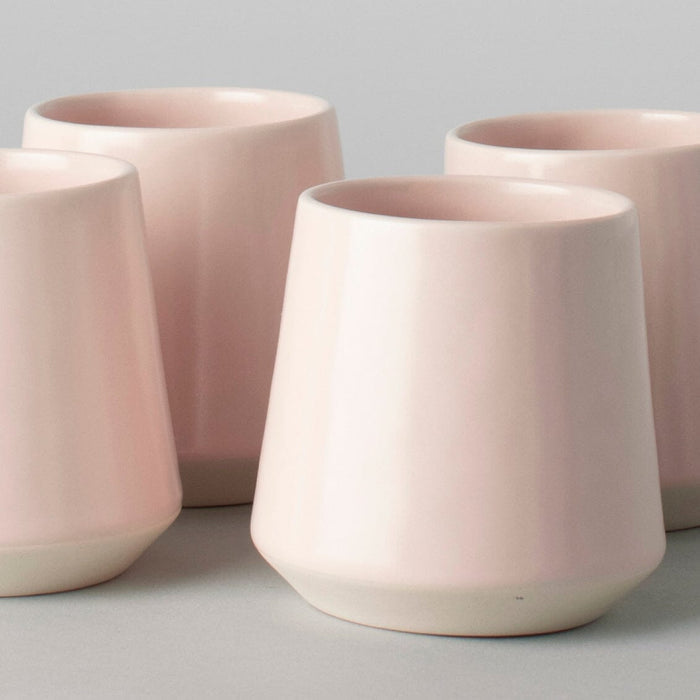 Cups drinkware by Fable Home, shown in a blushpink finish. – #blushpink