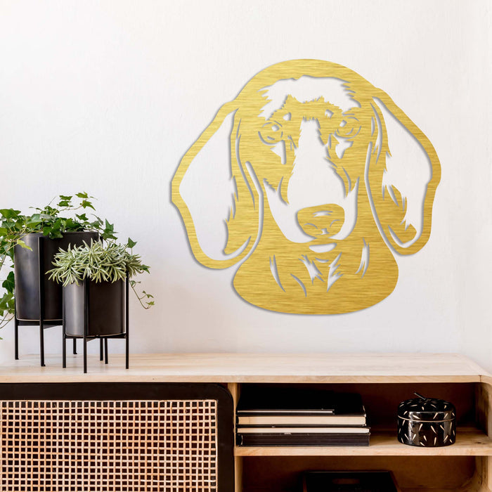 Dachshund - Metal Wall Art - MetalPlex
