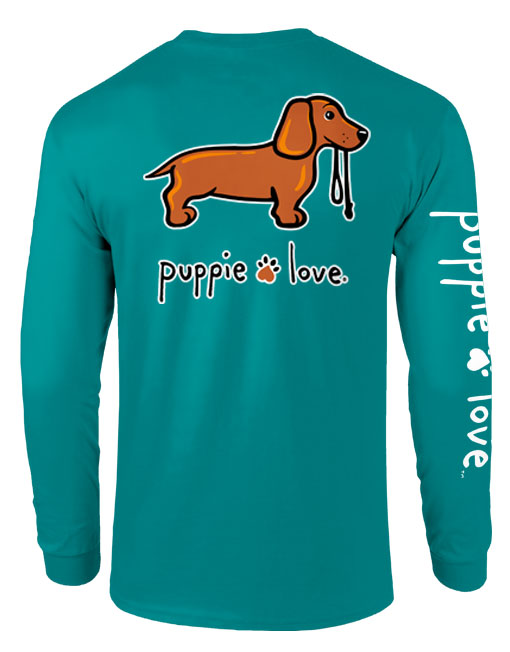 DACHSHUND PUP (SHORT HAIR), ADULT LS PUPPIE LOVE