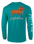 DACHSHUND PUP (SHORT HAIR), ADULT LS PUPPIE LOVE