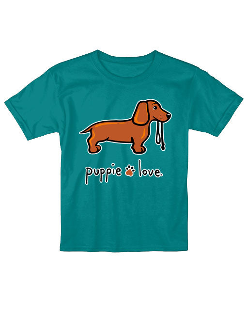 DACHSHUND PUP (SHORT HAIR), YOUTH SS PUPPIE LOVE