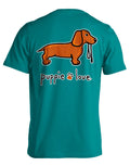 DACHSHUND PUP, SHORT HAIR PUPPIE LOVE