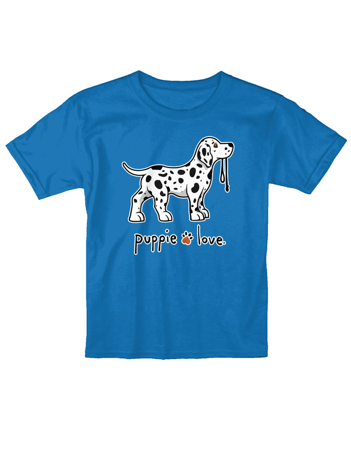 DALMATIAN PUP (WHITE & BLACK), YOUTH SS PUPPIE LOVE
