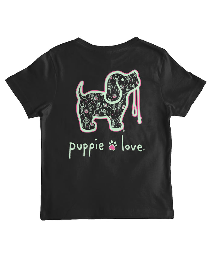 DANCING SKELETONS PUP, YOUTH SS PUPPIE LOVE