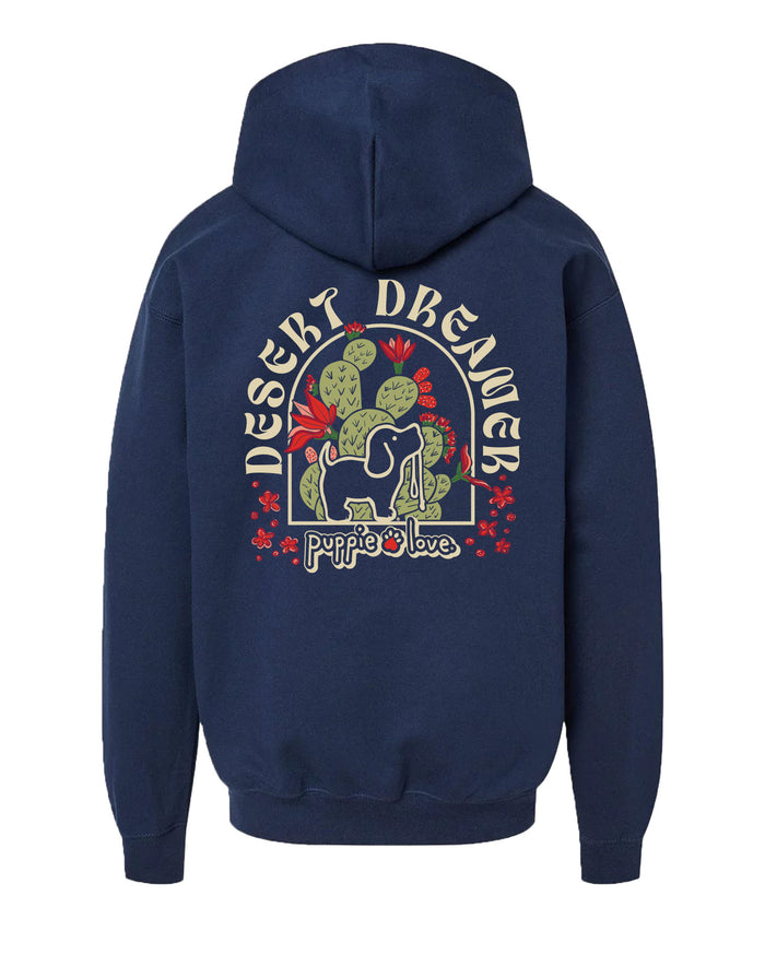 DESERT DREAMER PUP, YOUTH HOODIE PUPPIE LOVE