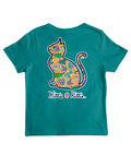 DINOSAUR PATTERN KITTIE, YOUTH SS KITTIE KITTIE