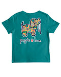 DINOSAUR PATTERN PUP, YOUTH SS PUPPIE LOVE