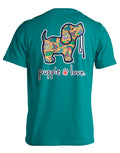 DINOSAUR PATTERN PUP PUPPIE LOVE