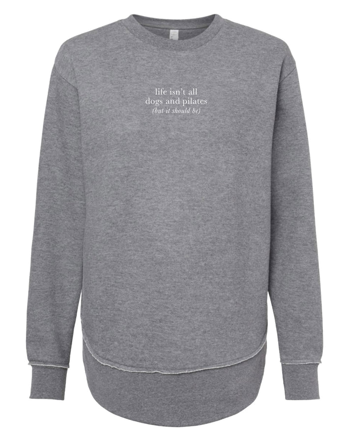 DOGS AND PILATES, CREWNECK PUPPIE LOVE