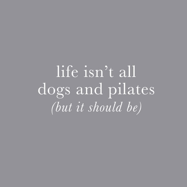 DOGS AND PILATES, CREWNECK PUPPIE LOVE