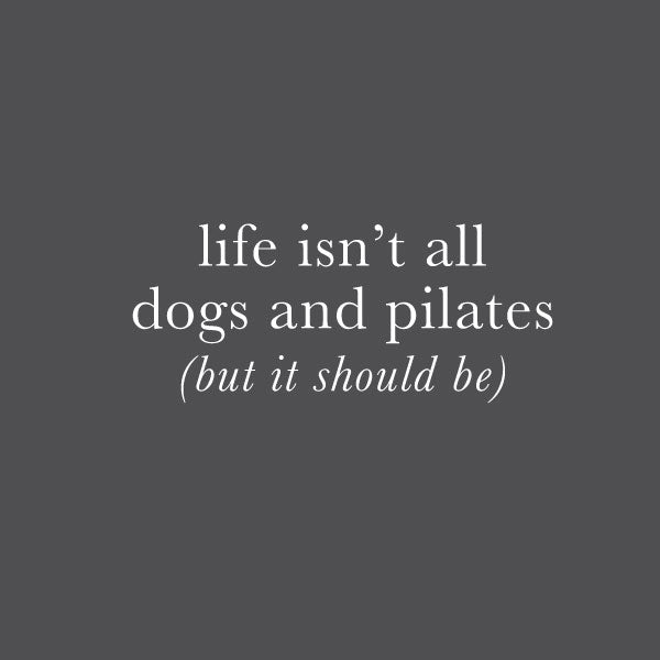 DOGS AND PILATES PUPPIE LOVE