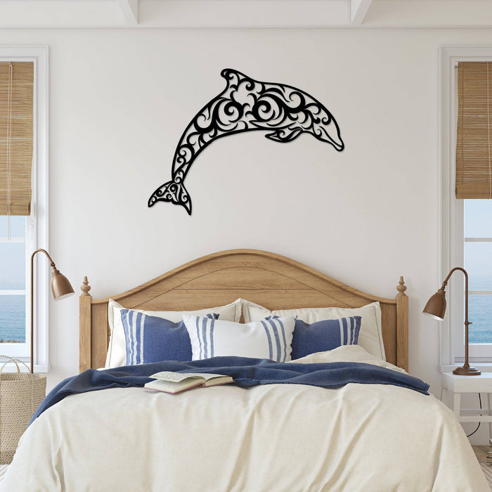 Dolphin - Metal Wall Art - MetalPlex