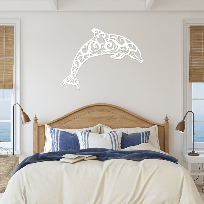 Dolphin - Metal Wall Art - MetalPlex