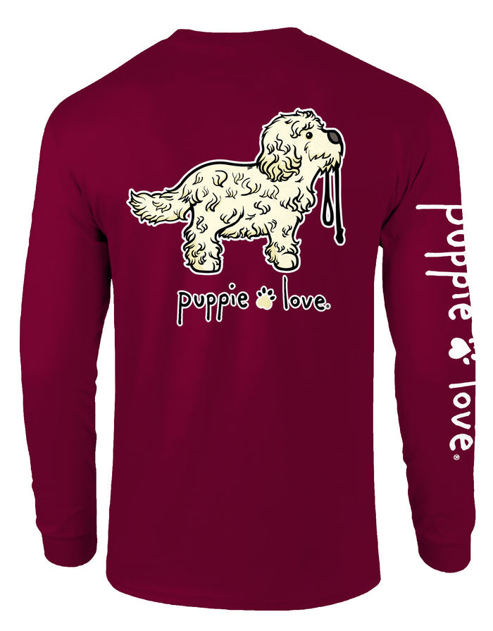 DOODLE PUP (CREAM), ADULT LS PUPPIE LOVE