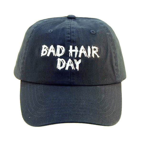 Dorfman Pacific - Bad Hair Day Script Baseball Cap - Front View