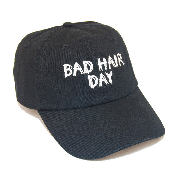 Dorfman Pacific - Bad Hair Day Script Baseball Cap - Side View