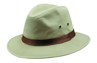 Dorfman Pacific - Garment Washed Twill Safari Khaki