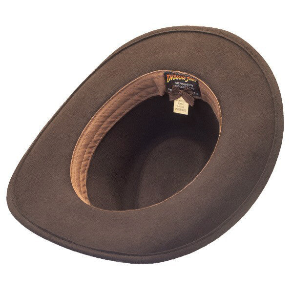 Dorfman Pacific - Indiana Jones Outback Hat - Bottom, Inside