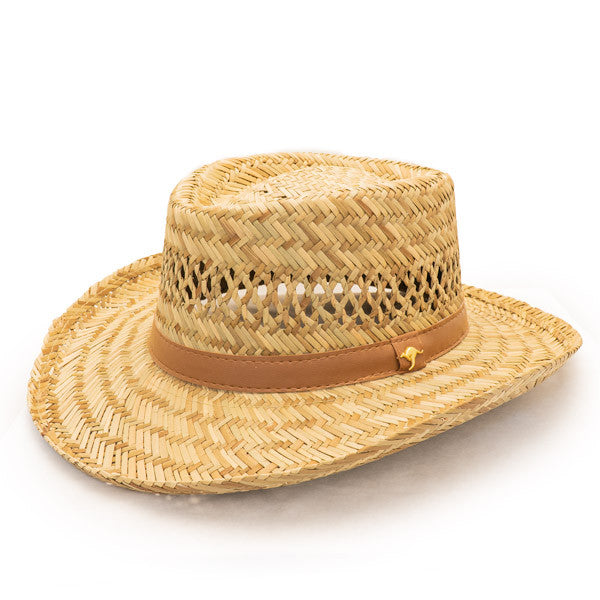 Dorfman Pacific - Murray Rush Gambler Straw Sun Hat -