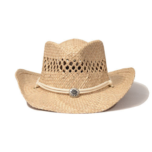 Dorfman-Pacific - Seagrass Cowboy Hat (Front)