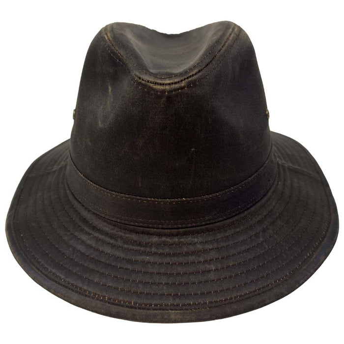 Dorfman-Pacific-MC146-The-Trek-Weathered-Cotton-Safari-Hat-Front