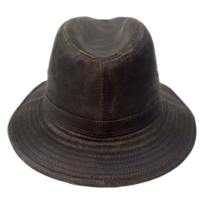 Dorfman-Pacific-MC146-The-Trek-Weathered-Cotton-Safari-Hat-Back