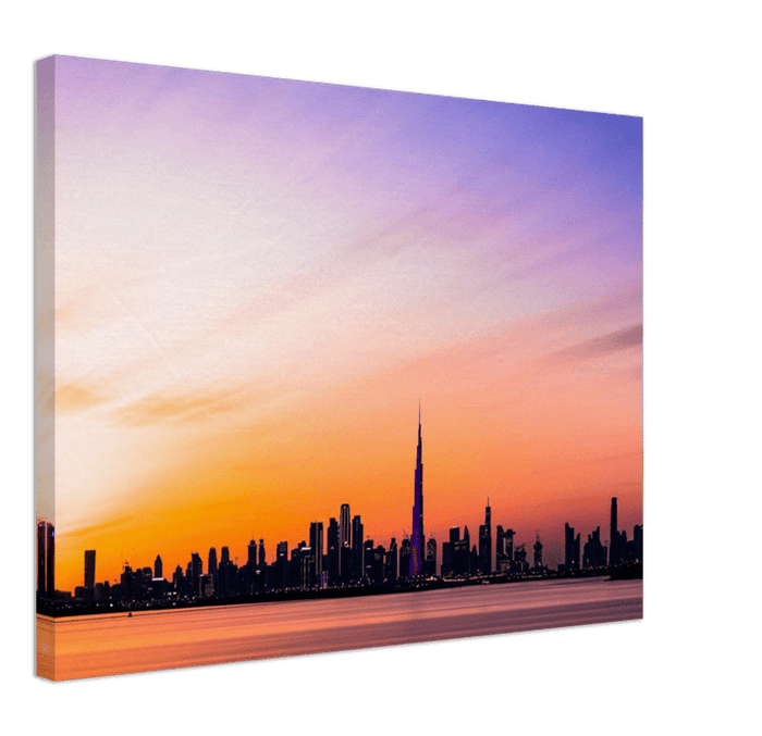 Dubai Skyline - Print - MetalPlex