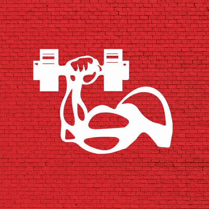 Dumbbell - Metal Wall Art - MetalPlex